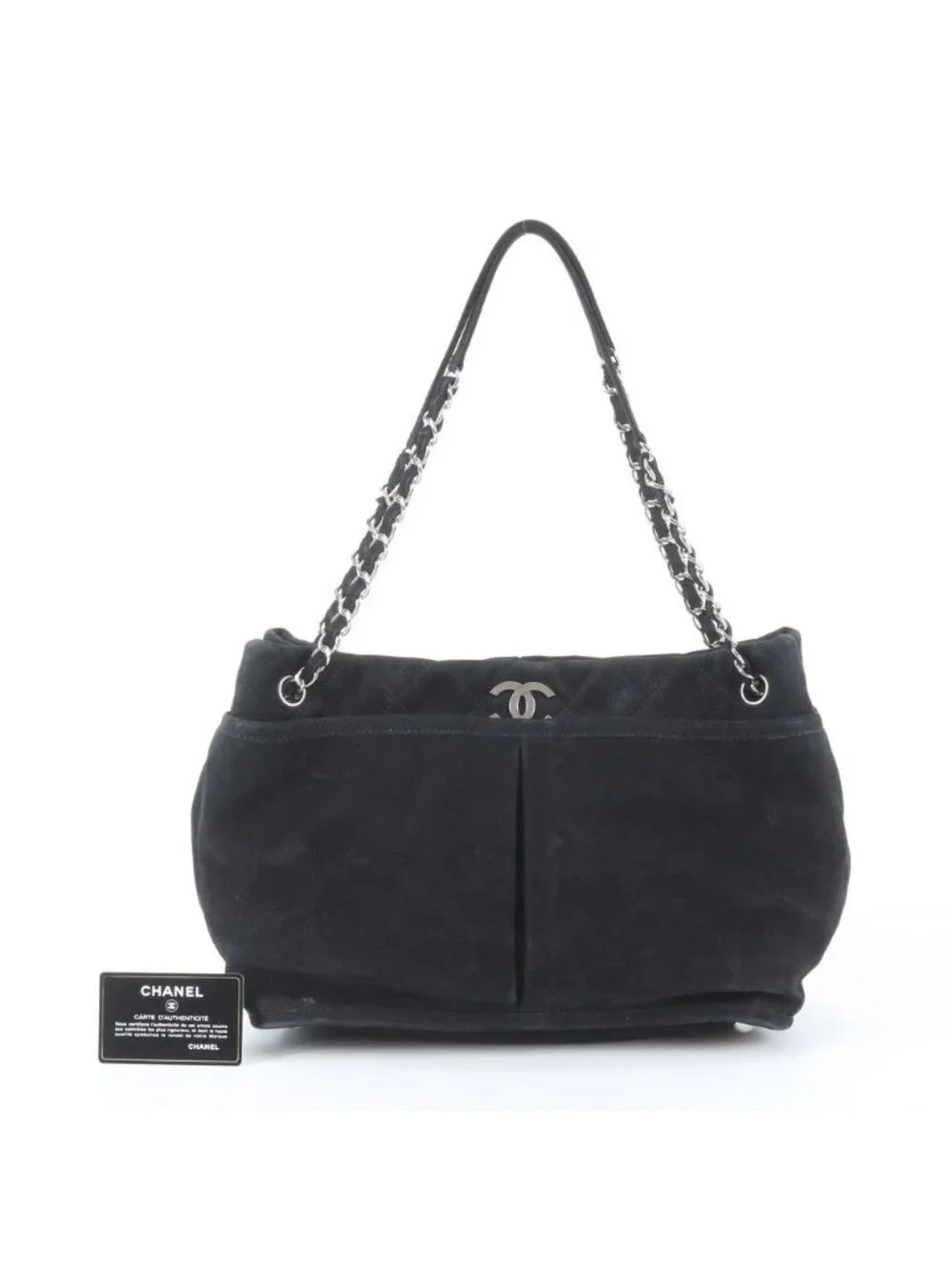 Chanel Quilted Leather Chain Shoulder Bag